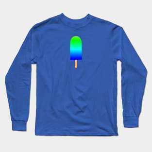 Blue Green Ice Pop Long Sleeve T-Shirt